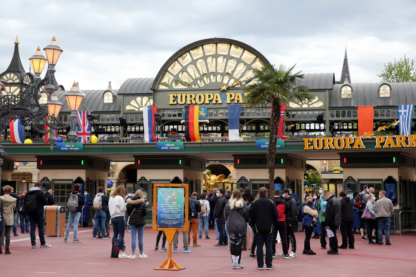 Entree principale Europa-Park Rust