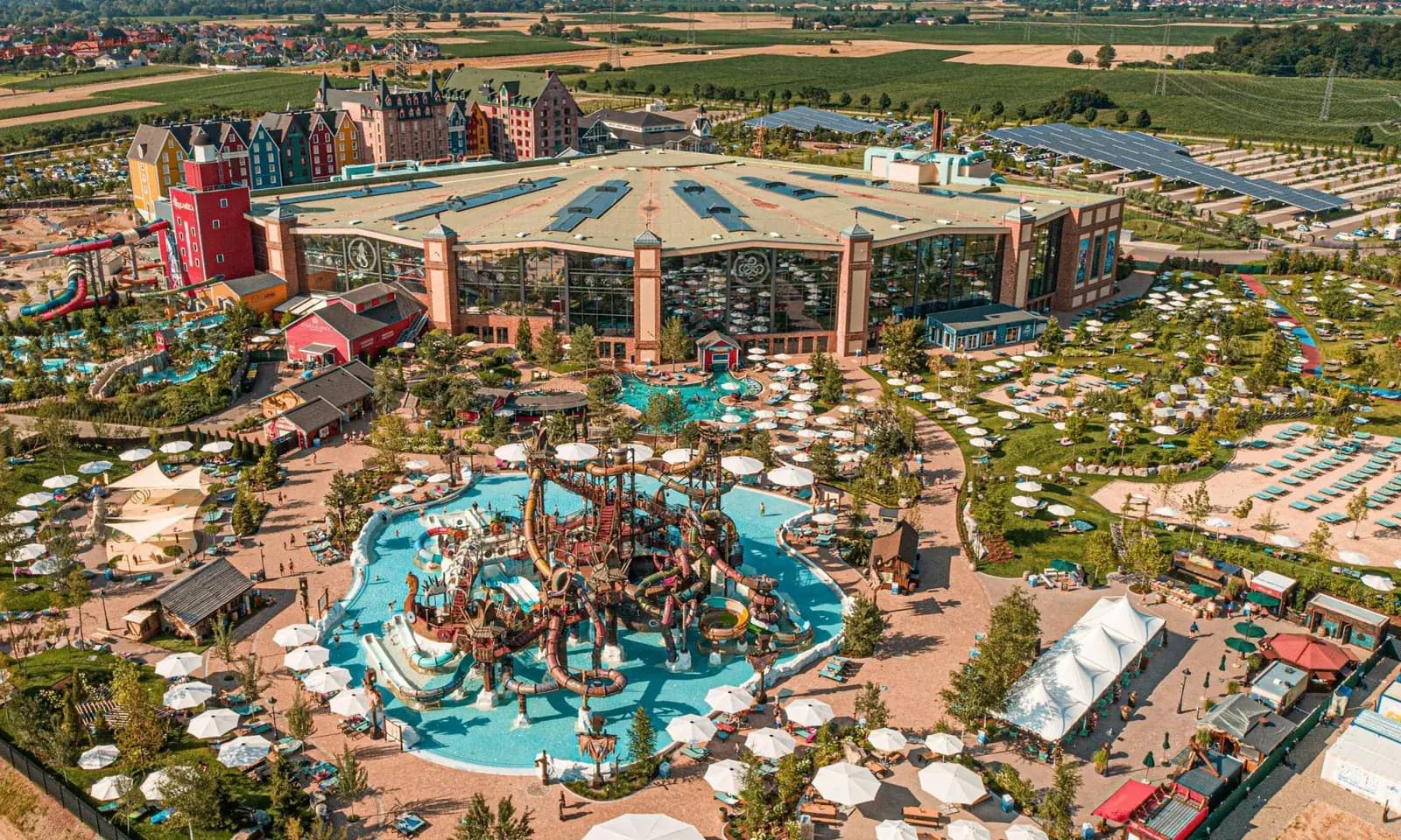 Rulantica — parc aquatique Europa-Park Resort, dome exterieur