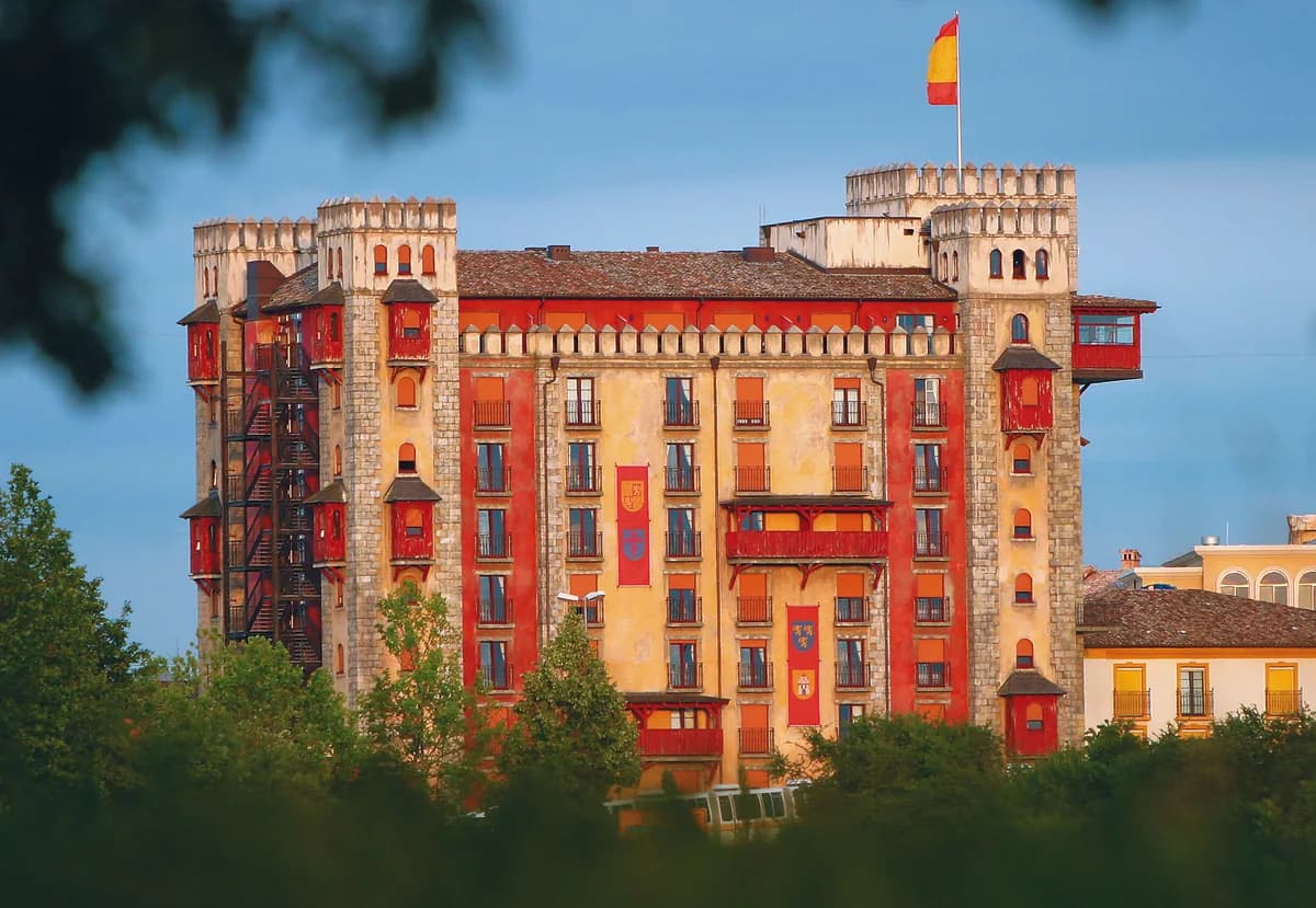 Facade Hotel Castillo Alcázar — Europa-Park Resort